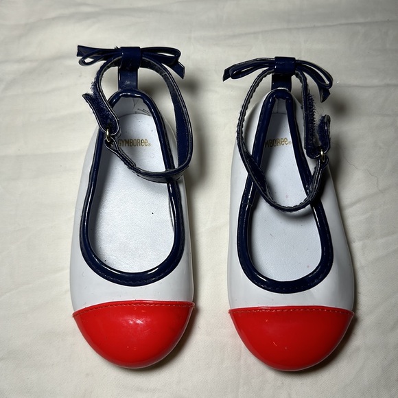 Gymboree Mod About Orange Strap Flats 🥿 - Picture 2 of 4